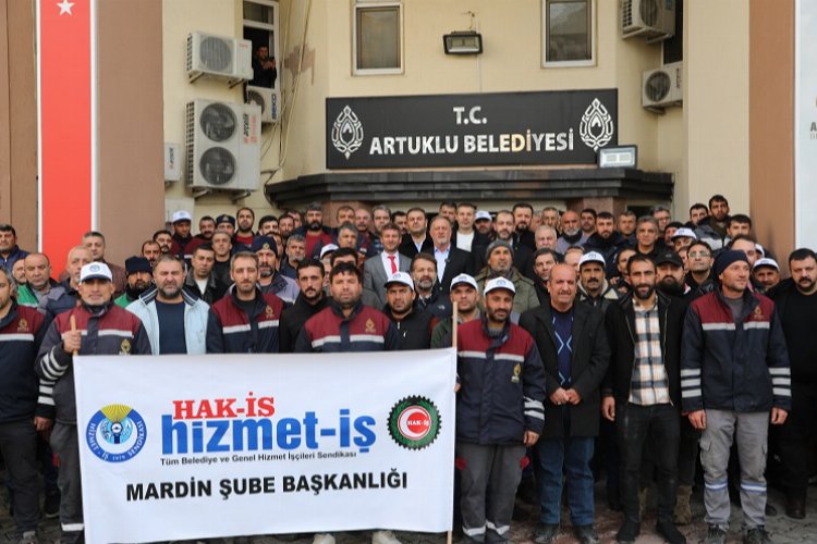 Mardin Artuklu Belediyesi'nden personele yüzde 60 zam -