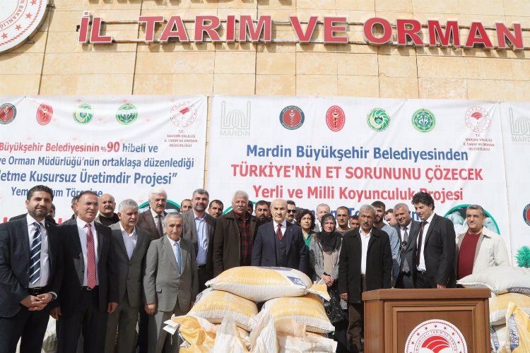 Mardin'de üreticilere yem dopingi -