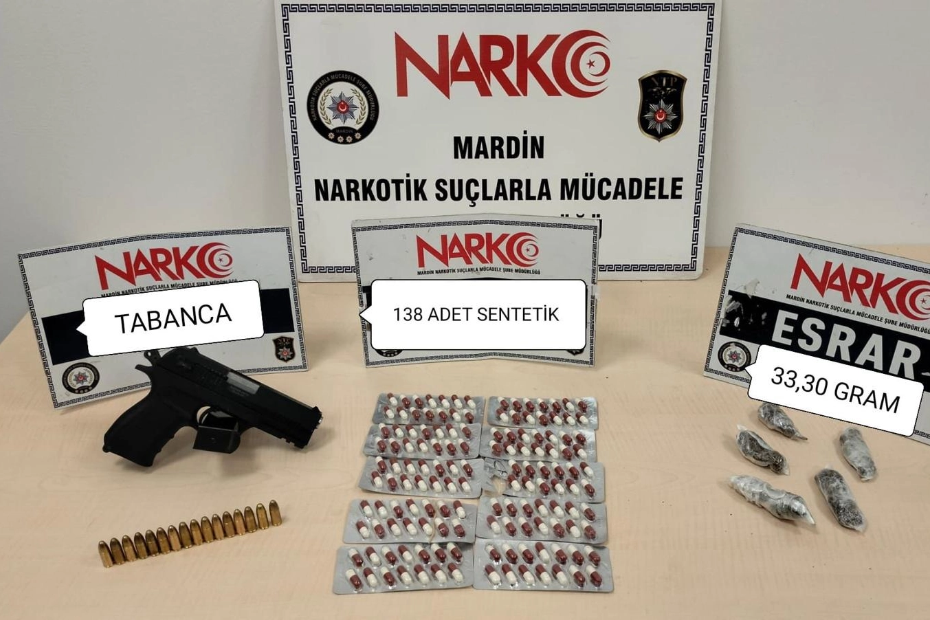 Mardin'de zehir tacirlerine yönelik operasyon: 6 şahıs yakalandı -