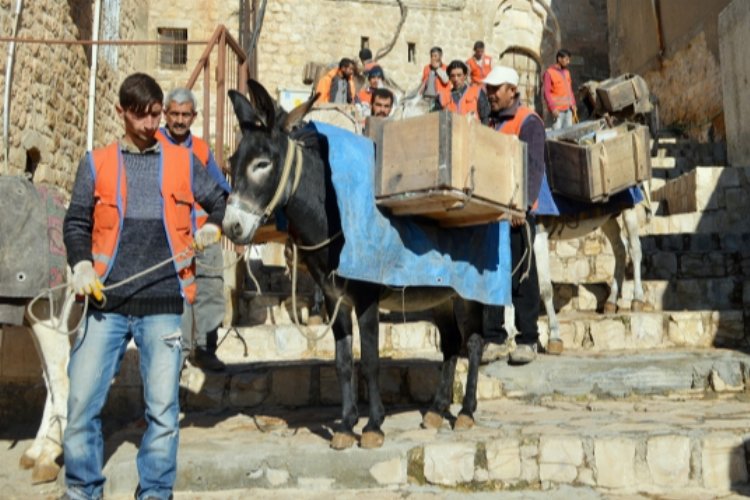 Mardin'in simgesi 'Çöp Eşeklerin' görevleri sona eriyor -