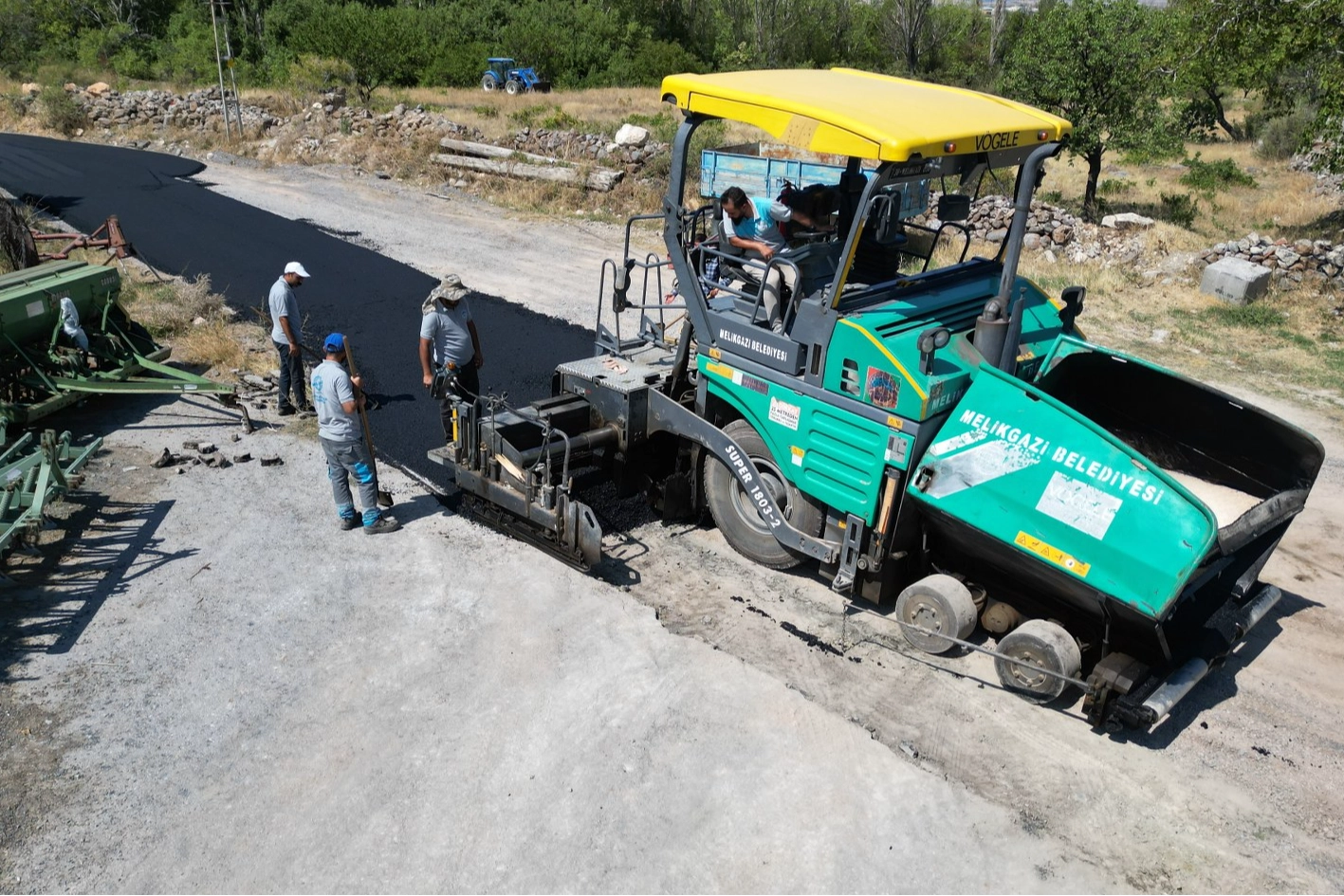 Melikgazi Belediyesi’nden Büyük Bürüngüz’de kapsamlı çalışma -