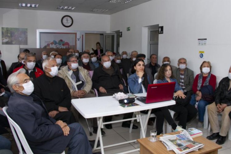 Mersin'de Emekli Evi üyelerine bilgilendirme -