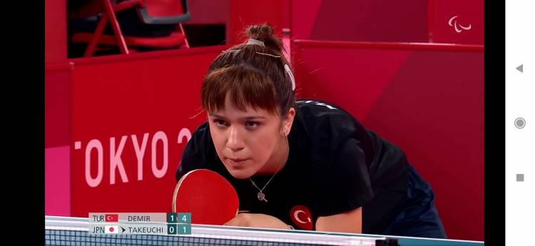 Merve Cansu Demir Paralimpik Olimpiyatları'nda çeyrek finalde