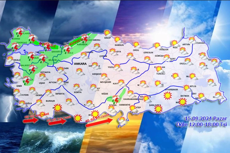 Meteoroloji'den 'Pazar' havası! -