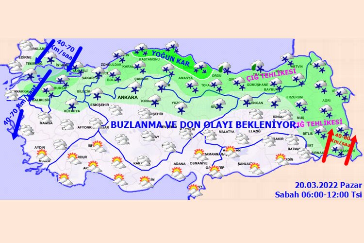 Meteoroloji'den uyarı... Bugün yurtta hava nasıl? -