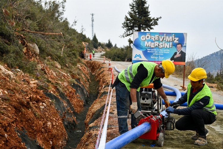 Mezitli'de içme suyu sorunu bitiyor -