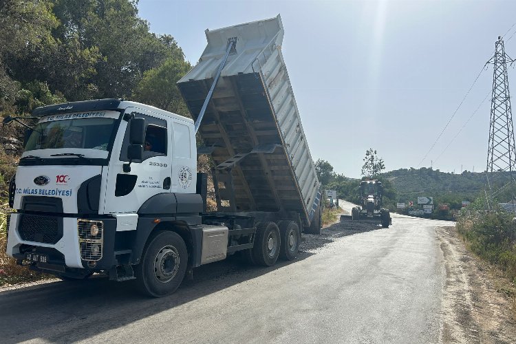 Milas Belediyesi ilçemizde yoğun çalışmalar gerçekleştiriyor -