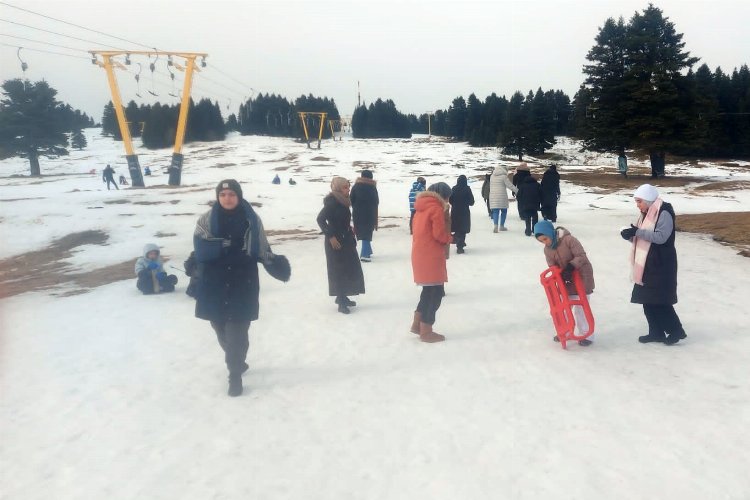 Mudanyalı gençlerden ‘Uludağ Milli Park’ keyfi -