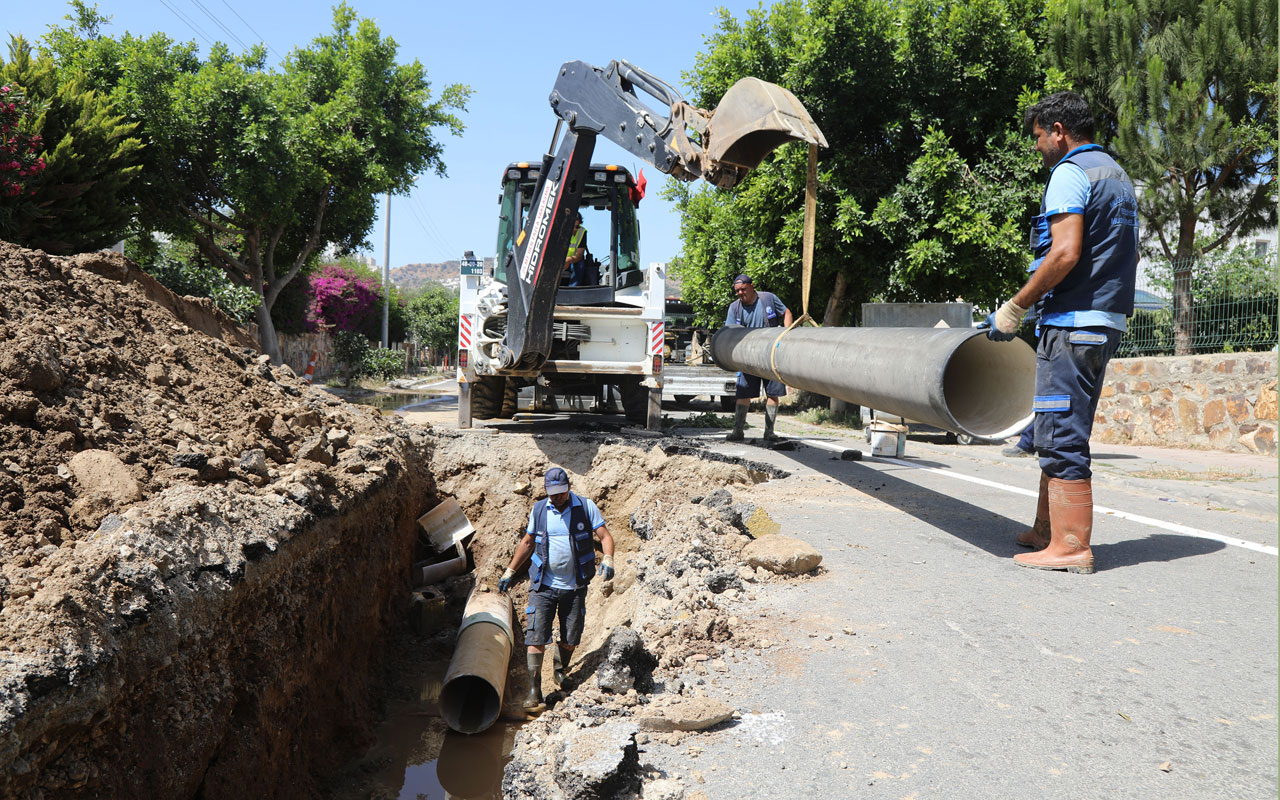 Muğla’da Bodrum Konacık’a içme suyu takviyesi