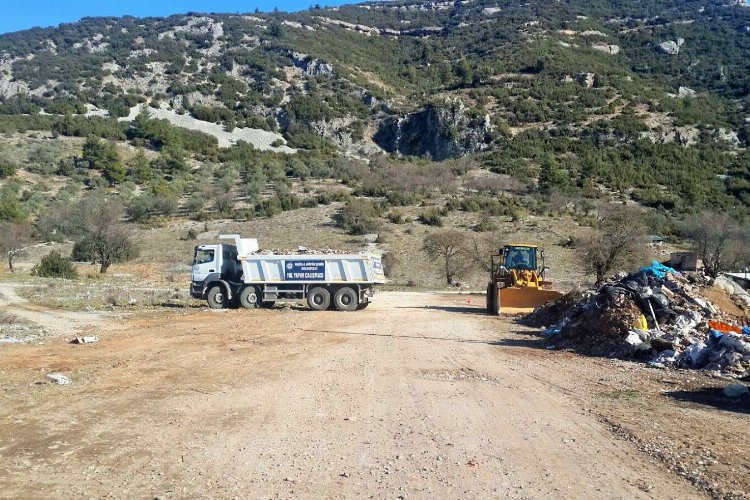 Muğla hafriyat sahaları ile çevreyi koruyor -