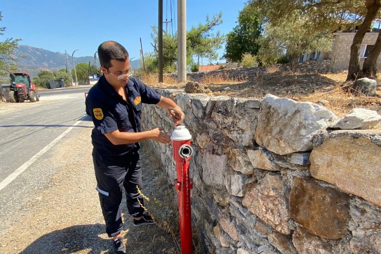 Muğla İtfaiyesi, 1631 Hidrant kurulumu gerçekleştirdi -