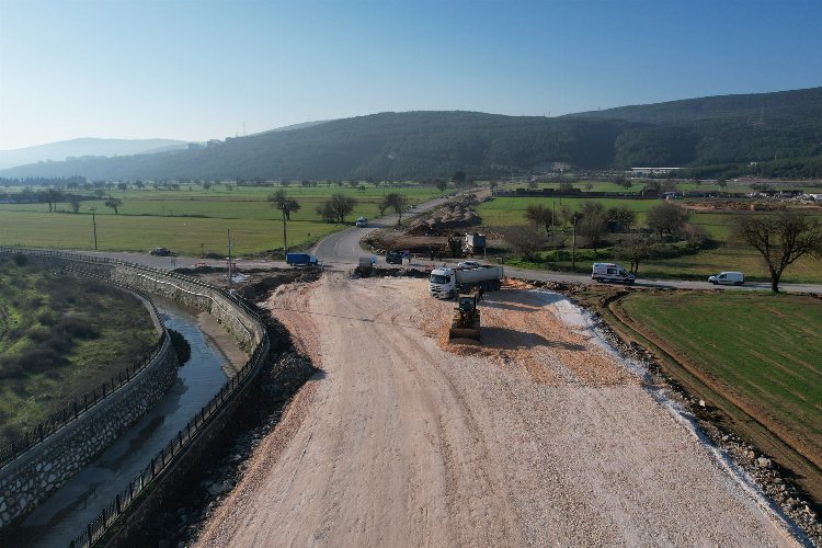 Muğla Menteşe Otogar Yolu'nda asfaltlama -