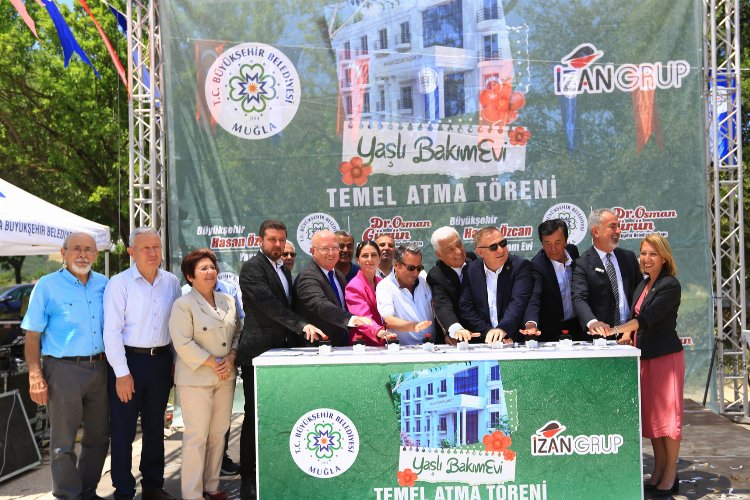 Muğla'ya 'Yaşlı Bakım Evi' temeli atıldı -