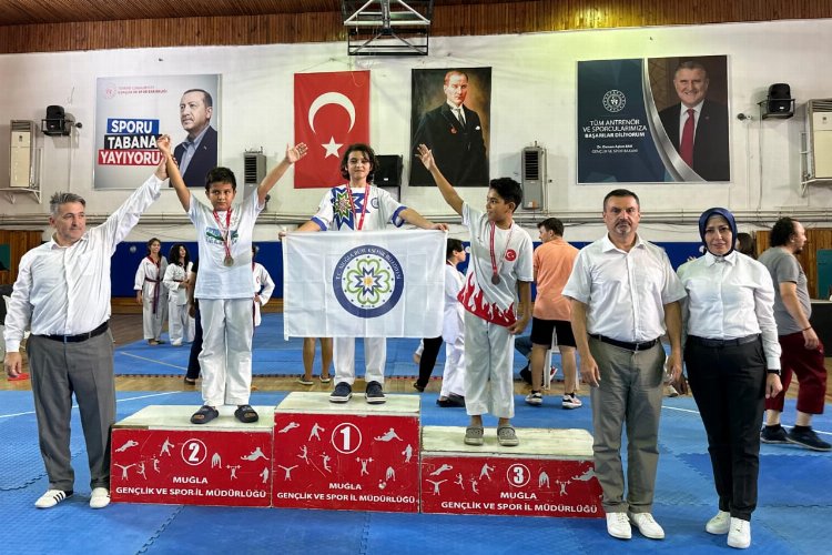 Muğlalı taekwondocular İl Şampiyonu oldu -