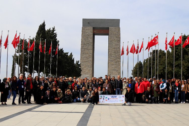 Muğlalılar Çanakkale'de tarihi soludu -