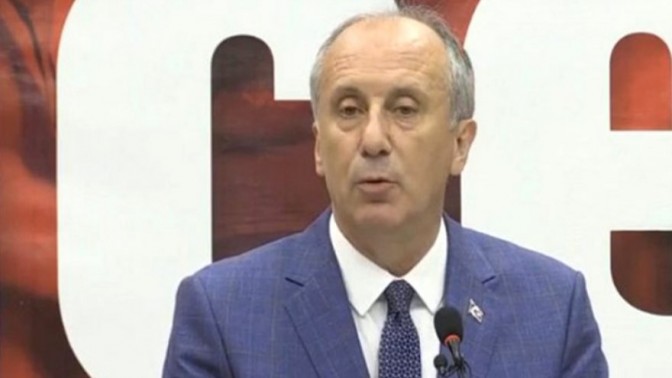 MUHARREM İNCE, SEÇİM MANİFESTOSUNU AÇIKLADI