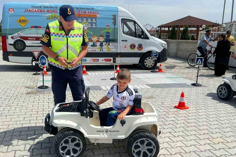 Özel öğrencilere trafik güvenliği eğitimi -