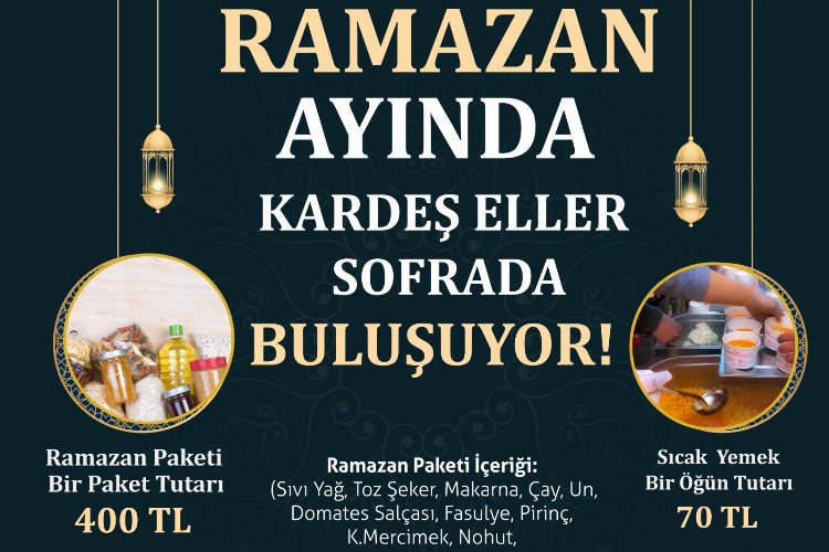 Ramazan ayında kardeş eller sofrada buluşuyor! -