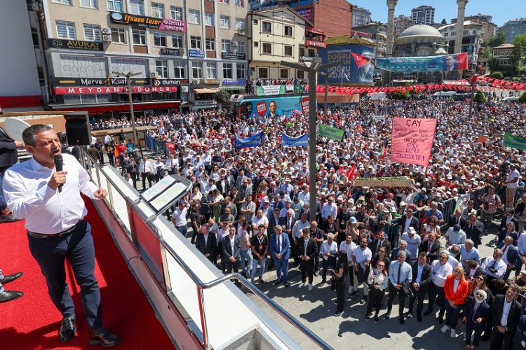 Rize'den 'Özel' seslendi! Çay kanunu mutlaka çıkarılmalı! -