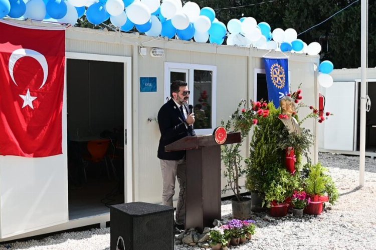 Rotary Konteyner Kent törenle açıldı -