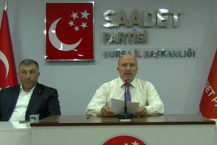 Saadet Partisi Bursa'dan denize gireceklere uyarı! -