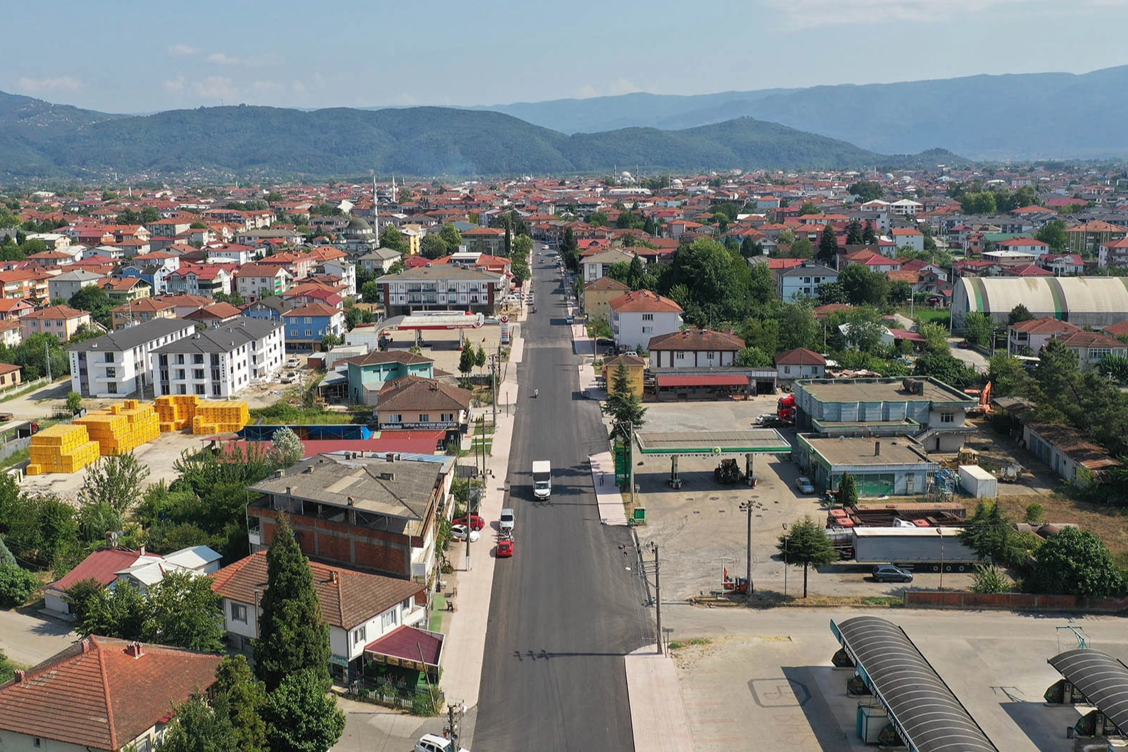 Sakarya Akyazı Ada Caddesi sil baştan -