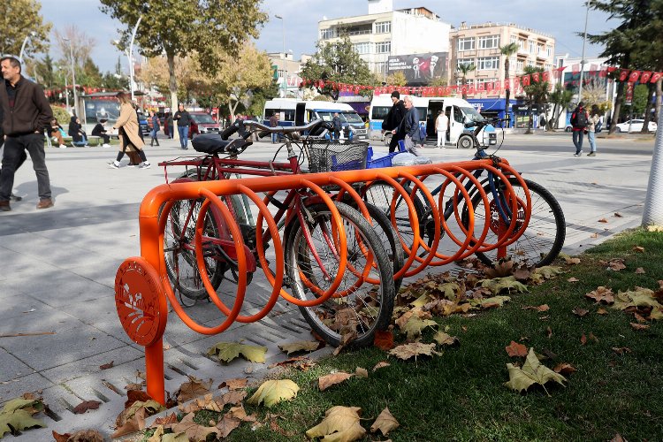 Sakarya'da bisiklet durakları yaygınlaştırılıyor -