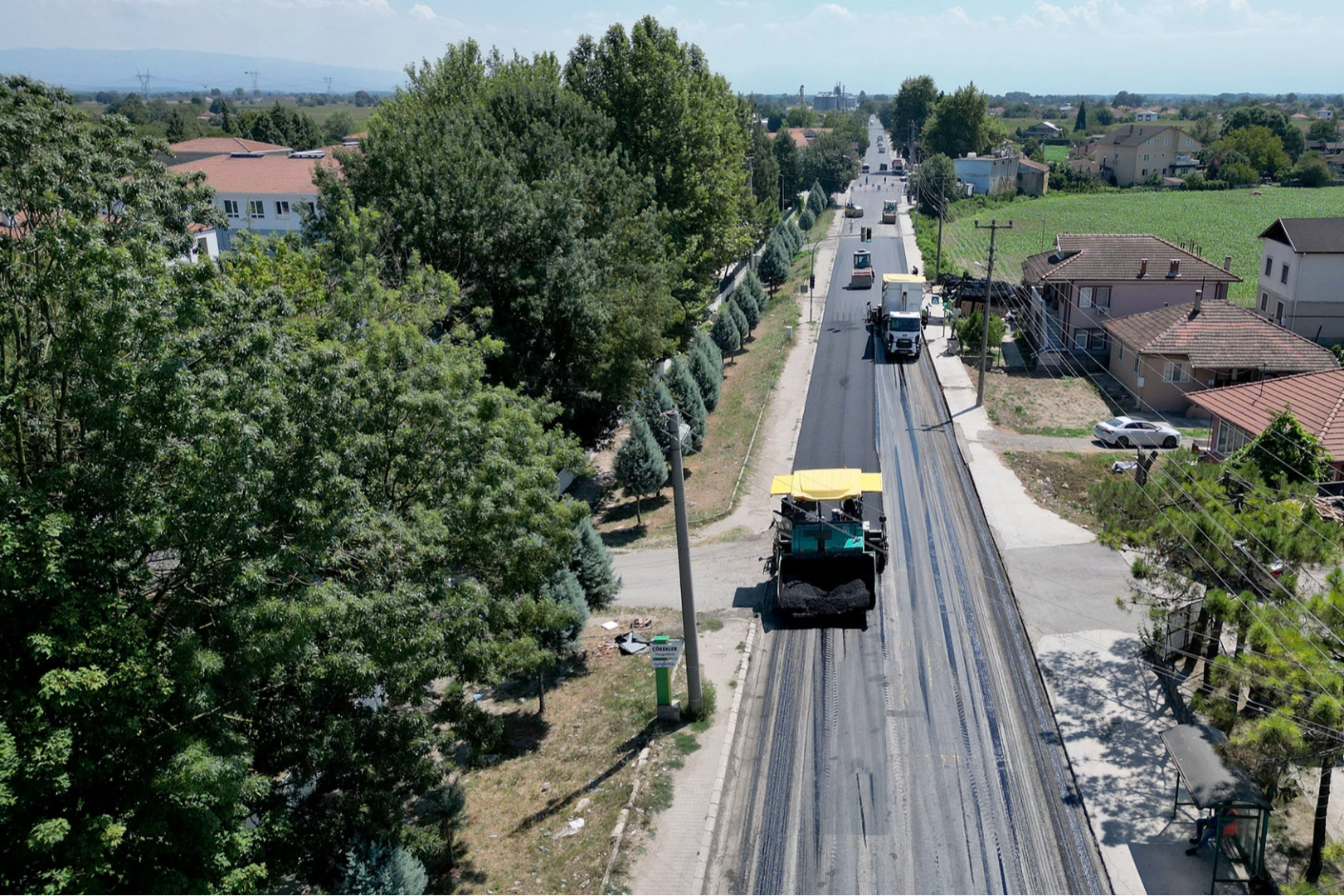 Sakarya'da Eski Ankara Yolu’nun çehresi değişiyor -