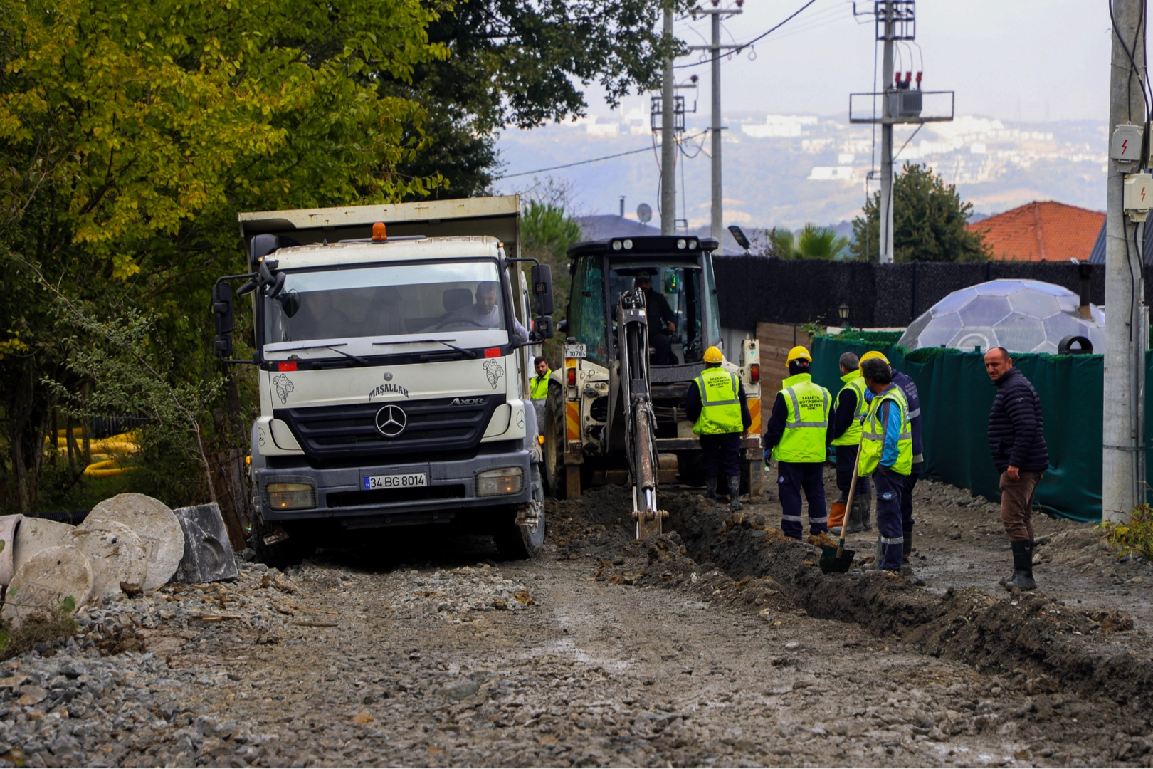 Sakarya'da Hacımercan ve Uzunkum’a bin 200 metrelik yeni atıksu hattı -