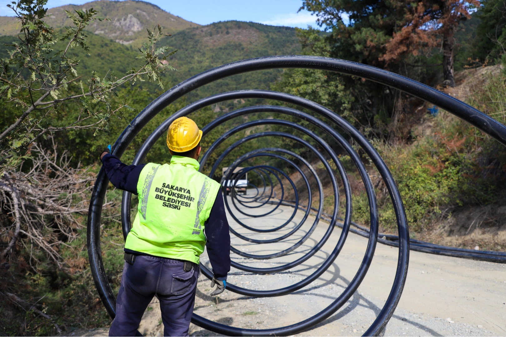 Sakarya'da Kazımiye Mahallesine 2 bin 700 metrelik yeni hat -