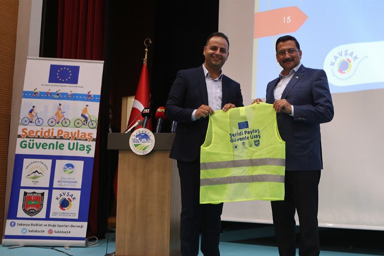 Sakarya'da şehir içi ulaşımda bisiklet kullanımını artıracak proje -