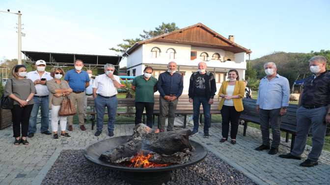 SARISU GENÇLİK KAMPI GAZETECİLERİ AĞIRLADI