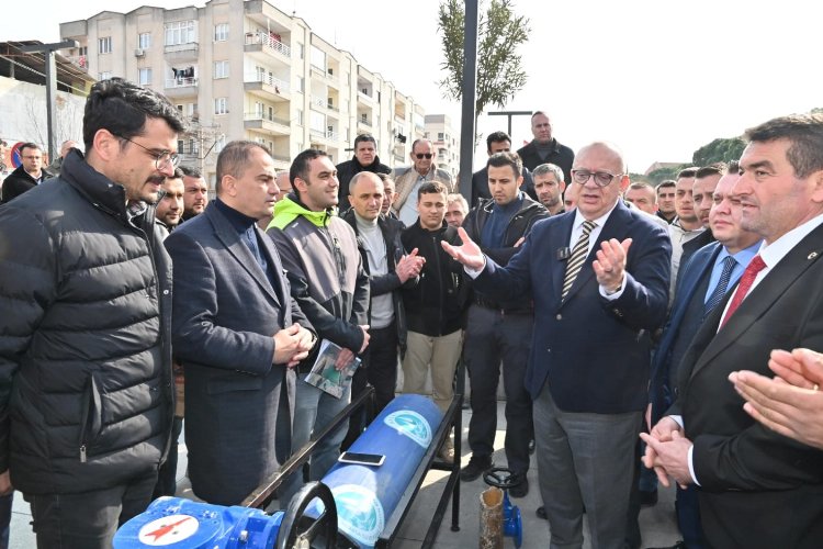 Saruhanlı merkezine daha verimli ve kesintisiz içme suyu -