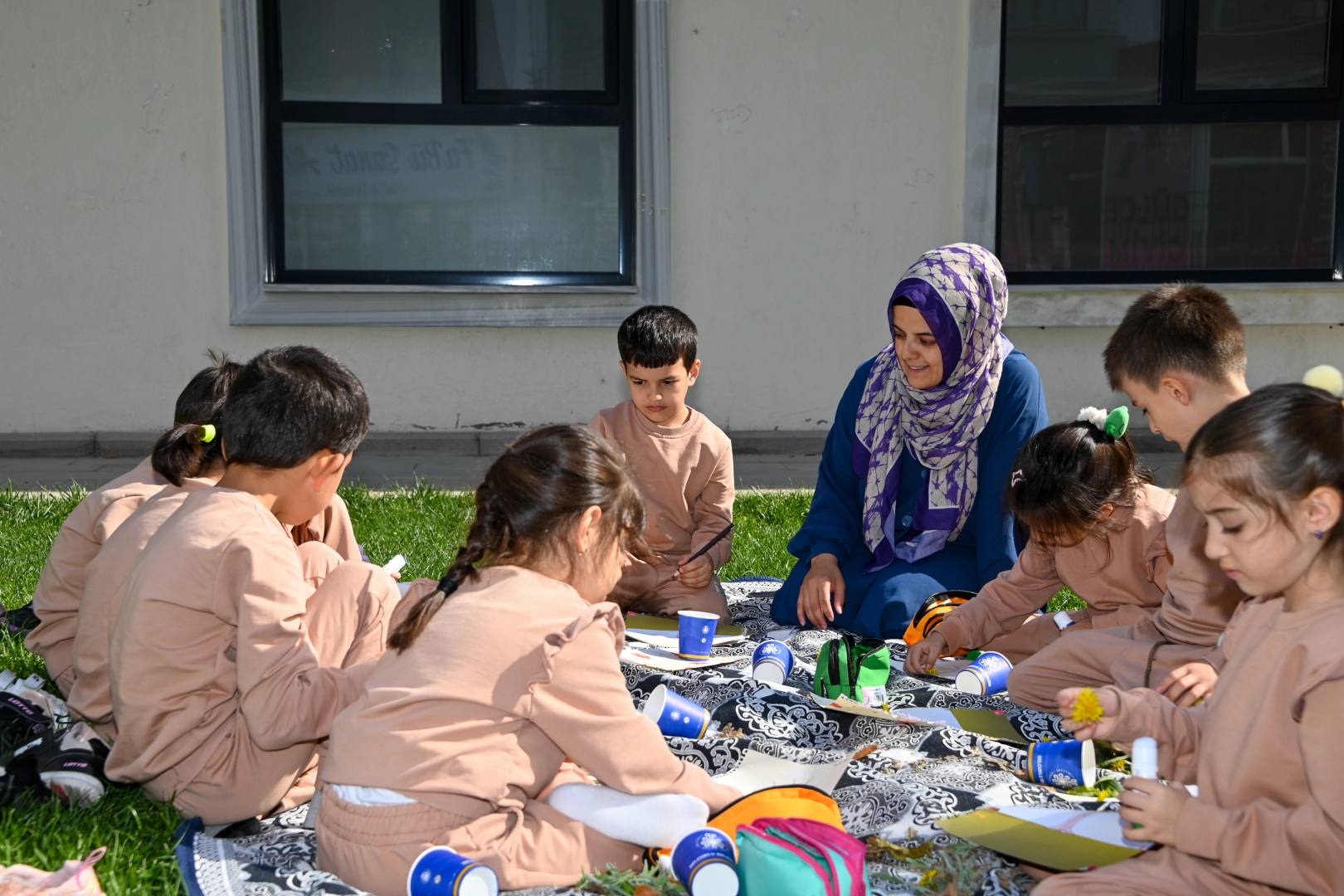 Selçuklu'da Hatice Hatun Çocuk Mektebi çocukların gözdesi olmaya devam ediyor  -