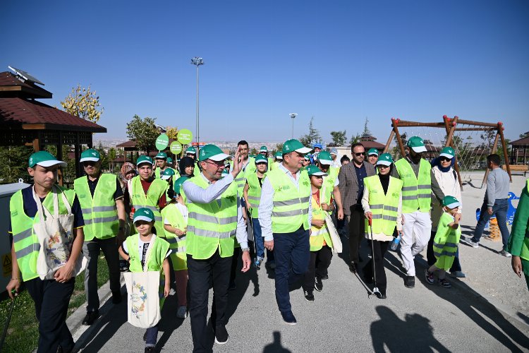 Selçuklu Seyir Tepesi'nden temizlik farkındalığı -