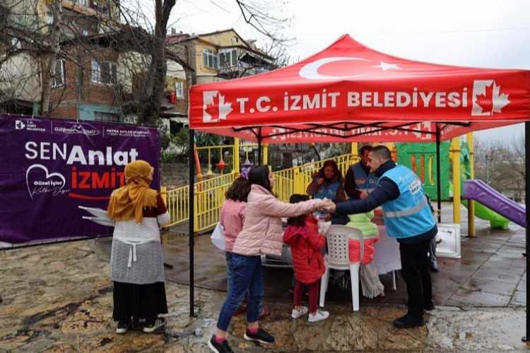 Sen Anlat İzmit Terzibayırı’nda vatandaşları dinledi -