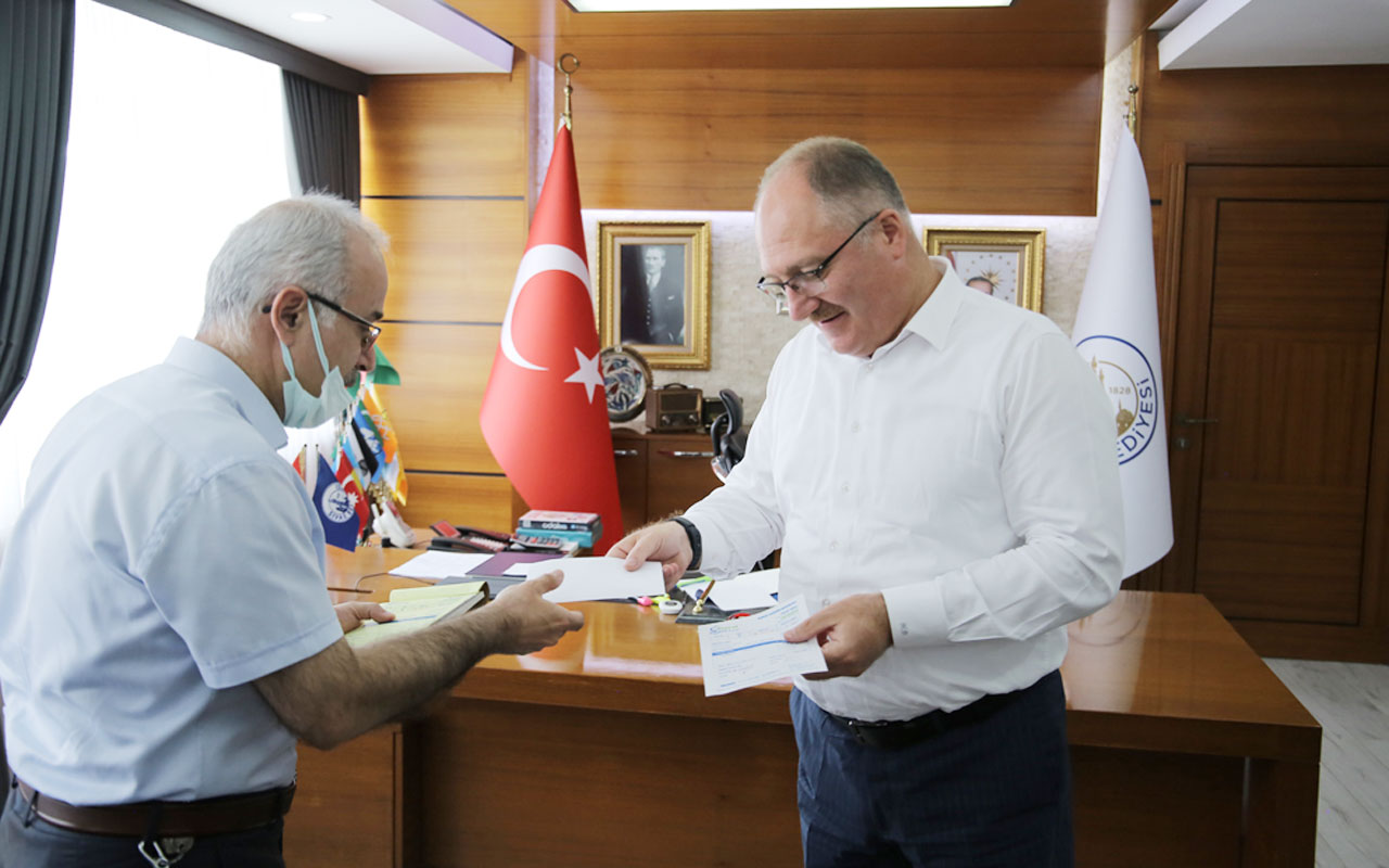 Sivas’ta Başkan Bilgin, kurban vekaletini Hayat Ağacı’na verdi