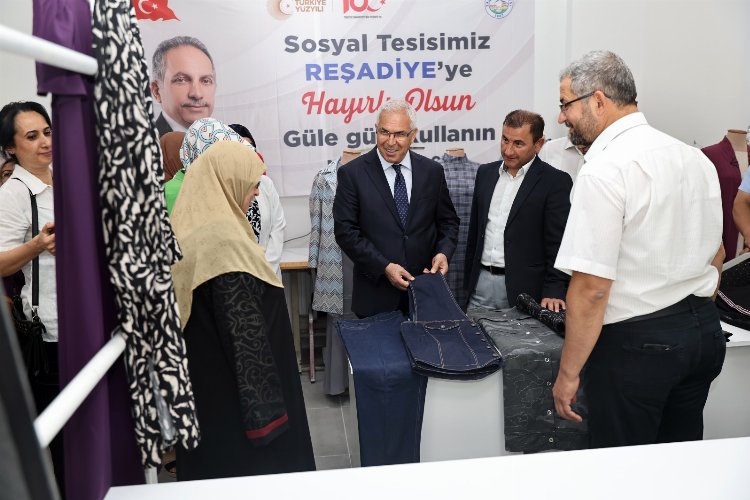 Talas Belediyesi’nden Reşadiye'ye sosyal tesis -