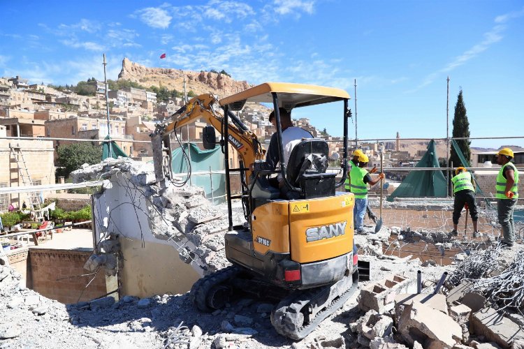 Tarihi Mardin betondan kurtuluyor -