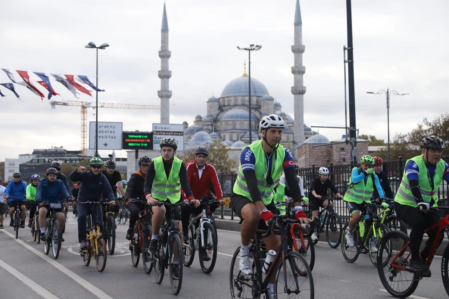 Tarihi Yarımada'da pedal çevirdiler -