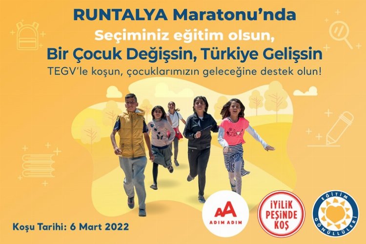 TEGV'den Runtalya hazırlığı -