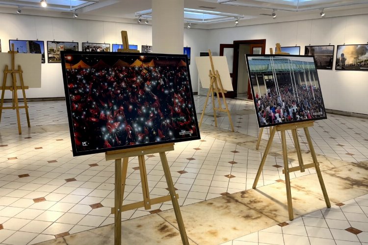 15 Temmuz konulu fotoğraf sergisi açıldı -