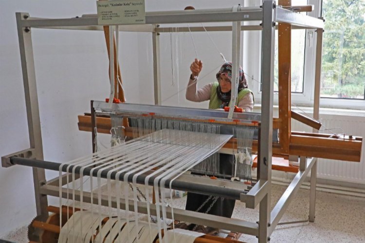 300 yıllık geleneksel dokumacılık yaşatılıyor -