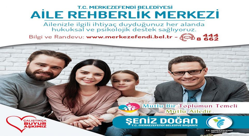 Denizli'de Aile Rehberlik Merkezi desteği