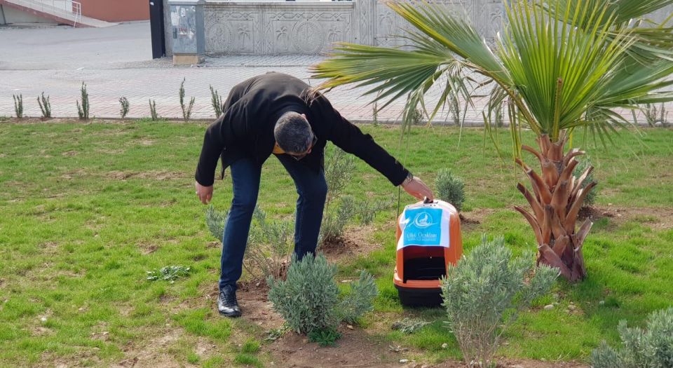 Adıyaman Kahta Ülkü Ocakları'ndan can dostlarını unutmadı