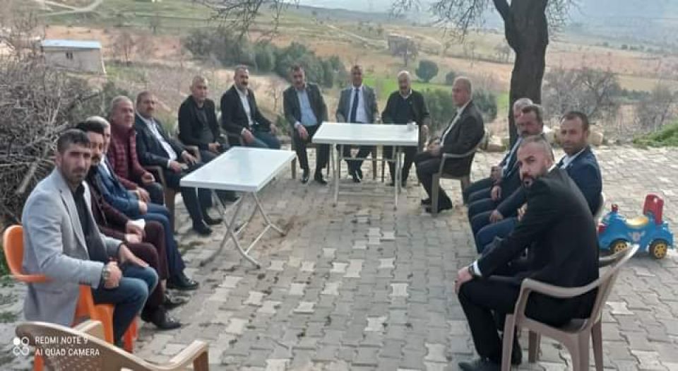 MHP Kilis İl Başkanı Demir'in mahalle ziyaretleri sürüyor