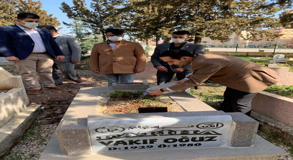 Ülkü Ocakları Kilis İl Başkanı ilk görev gününü şehitlere ayırdı