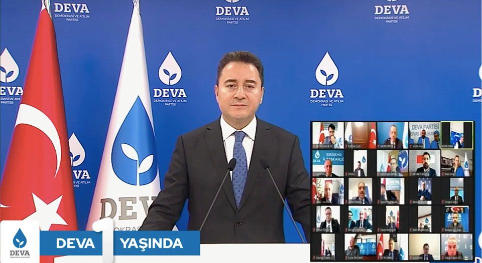 DEVA Partisi birinci yılını çevrim içi kutladı