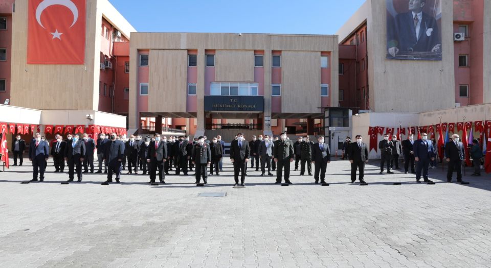 ATATÜRK'ÜN MARDİN'E GELİŞİNİN 105'NCİ YILI TÖRENLE KUTLANDI