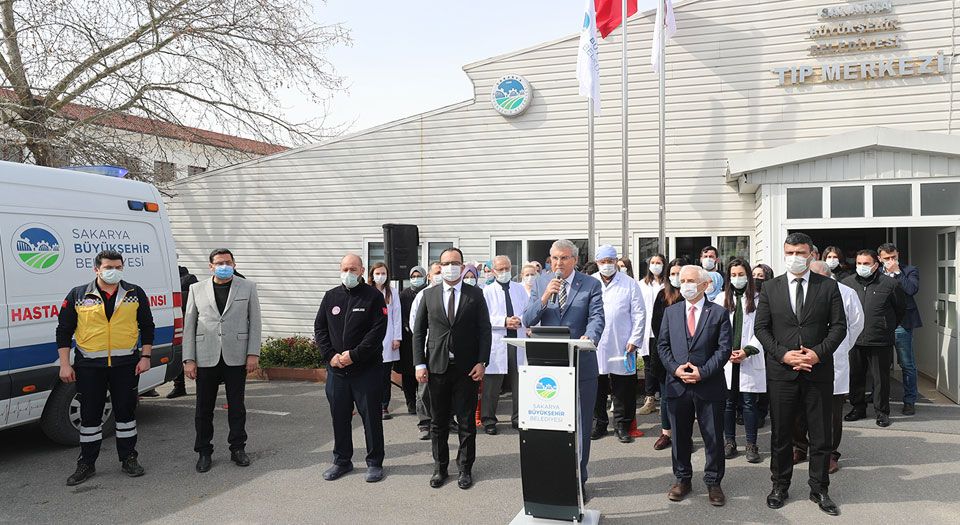 Sakarya'da sağlık çalışanlarına 14 Mart ziyareti